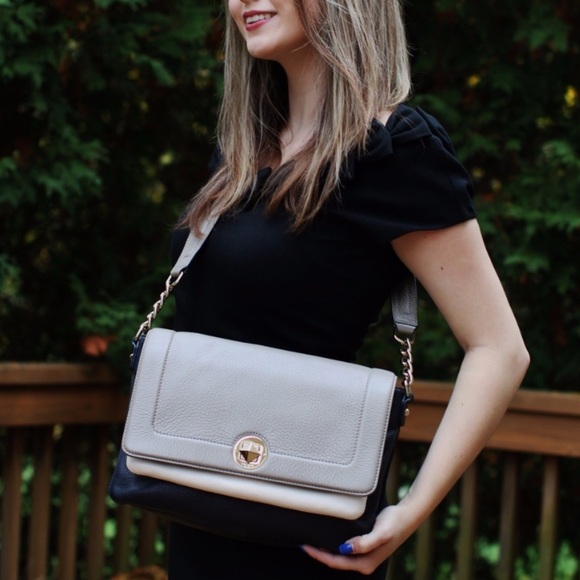 Kate Spade New York Lottie Colorblock Shoulder Bag - Picture 1 of 15